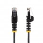 StarTech.com N6PAT150CMBKS cavo di rete Nero 1,5 m Cat6 U/UTP (UTP) (N6PAT150CMBKS)