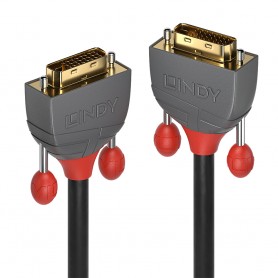 Lindy 36222 cavo DVI 2 m DVI-D Nero (36222)