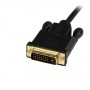 StarTech.com Cavo convertitore adattatore attivo DisplayPort a DVI da 91 cm – DP a DVI 2560x1600 - Nero (DP2DVIMM3BS)