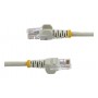 StarTech.com Cavo di rete CAT 5e - Cavo Patch Ethernet RJ45 UTP Grigio da 1m antigroviglio (45PAT1MGR)