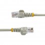 StarTech.com Cavo di Rete da 50cm Grigio Cat5e Ethernet RJ45 Antigroviglio (45PAT50CMGR)