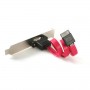 StarTech.com eSATA Cable with External Slot Plate cavo SATA 0,3 m Nero (ESATAPLATE1)