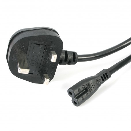 StarTech.com Cavo di alimentazione per laptop 1 m - 2 slot per GB - Connettore per cavo di alimentazione BS-1363 a (PXTNB2SUK1M)