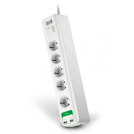 APC PM5U-GR protezione da sovraccarico Bianco 6 presa(e) AC 230 V 1,83 m (PM5U-GR)