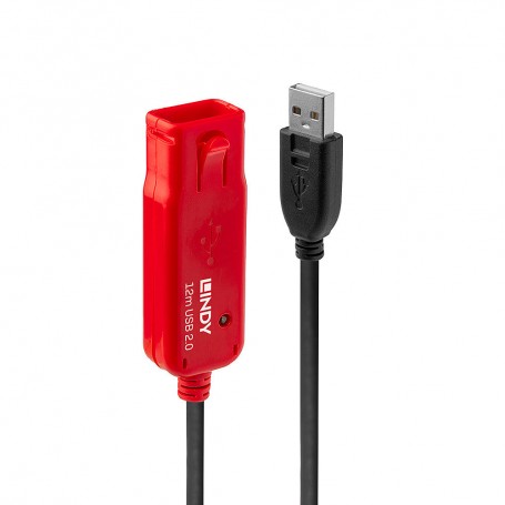 Lindy 42782 cavo USB 12 m USB 2.0 USB A Nero (42782-LND)