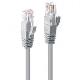 Lindy 48008 cavo di rete Grigio 15 m Cat6 U/UTP (UTP) (48008)