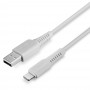 Lindy 31327 cavo Lightning 2 m Bianco (31327)