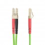 StarTech.com Cavo in Fibra Ottica Multimodale da LC a LC (UPC) OM5 da 5m, Cavo Patch Duplex LOMMF 50/125µm, VCSEL, 40G/100G, In