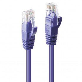 Lindy 48123 cavo di rete Viola 2 m Cat6 U/UTP (UTP) (48123)