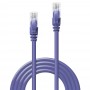 Lindy 48121 cavo di rete Viola 0,5 m Cat6 U/UTP (UTP) (48121)