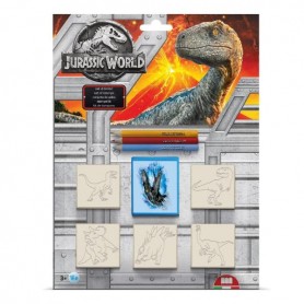 BISTER 5 TIMBRI - JURASSIC WORLD