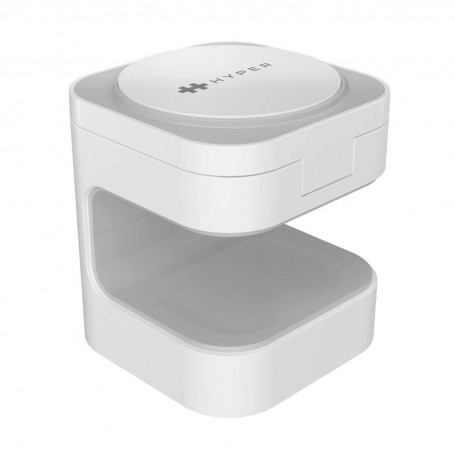 Targus HJ3320WHGL Caricabatterie per dispositivi mobili Cuffie, Smartphone, Orologio intelligente Bianco USB Carica wireless Ric