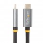 StarTech.com Cavo USB4 da 1 m, Cavo USB Type-C Certificato USB-IF, 40 Gbps, cavo di ricarica e trasferimento dati USB-C, 100W Po