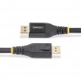 StarTech.com Cavo DisplayPort 1.4 Attivo Certificato VESA da 15 m, cavo DisplayPort DP8K con HBR3, HDR10, MST, DSC 1.2, HDCP 2.2