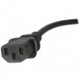 StarTech.com Cavo di alimentazione per PC da BS 1363 a C13 1m, Cavo di alimentazione AC del Regno Unito 18AWG, 10A 250V, cavo di