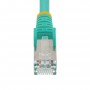 StarTech.com Cavo Ethernet CAT 6a - 1,5m - Acqua - Cavo di rete LAN Low Smoke Zero Halogen (LSZH) - 10GbE 500MHz 100W PoE++ - Fi