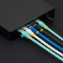 StarTech.com Cavo Ethernet CAT 6a - 2m - Acqua - Cavo di rete LAN Low Smoke Zero Halogen (LSZH) - 10GbE 500MHz 100W PoE++ - Filo