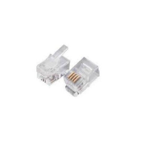 PLUG 4P4C CAT.3 CAVO PIATTO CF10