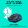 Logitech Wireless M185 mouse Ambidestro RF Wireless Ottico 1000 DPI (910-002236) (910-002239)