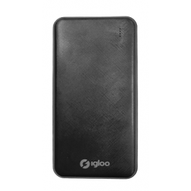 POWER BANK IGLOO CAPACITA' 10.000 MAH NERO OPACO
