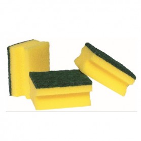 SPUGNA ABRASIVA C/IMPUGNATURA