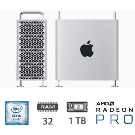 MAC PRO (2019)XEON W-3235/32/1M2/2xRP W5700X/2Y