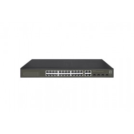 LevelOne GES-2128 switch di rete Gestito L2 Gigabit Ethernet (10/100/1000) Nero