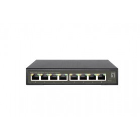 LevelOne GES-2108P switch di rete Gestito L2 Gigabit Ethernet (10/100/1000) Supporto Power over Ethernet (PoE) Nero