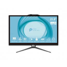 MSI Pro AP222T 13M-072IT Intel® Core™ i3 i3-13100 54,6 cm (21.5") 1920 x 1080 Pixel PC All-in-one 8 GB DDR4-SDRAM 512 GB SSD 