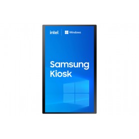 Samsung KM24C-3 Design chiosco 61 cm (24") LED 250 cd/m² Full HD Bianco Touch screen Processore integrato Windows 10 IoT Enterp