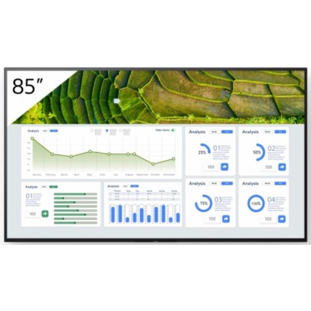 Sony FW-85BZ30L visualizzatore di messaggi Pannello piatto per segnaletica digitale 2,16 m (85") LCD Wi-Fi 440 cd/m² 4K Ultra H