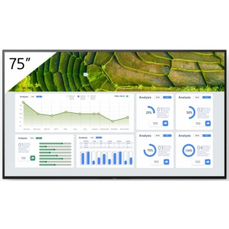 Sony FW-75BZ30L visualizzatore di messaggi Pannello piatto per segnaletica digitale 190,5 cm (75") LCD Wi-Fi 440 cd/m² 4K Ultra