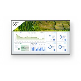 Sony FW-65BZ30L visualizzatore di messaggi Pannello piatto per segnaletica digitale 165,1 cm (65") LCD Wi-Fi 440 cd/m² 4K Ultra