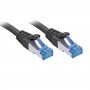 Lindy 47414 cavo di rete Nero 2 m Cat6a S/FTP (S-STP)