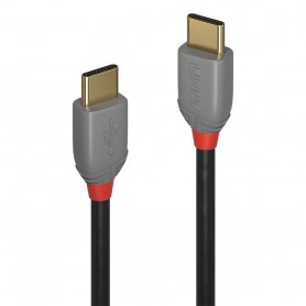 Lindy 36870 cavo USB USB 2.0 0,5 m USB C Nero, Grigio