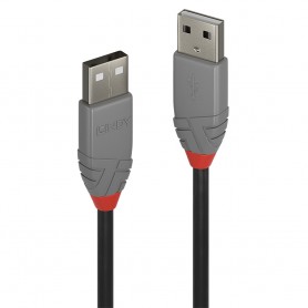 Lindy 36690 cavo USB USB 2.0 0,2 m USB A Nero