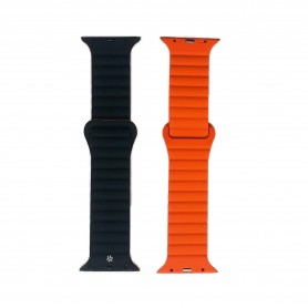 WATCHBAND 42/44/45MM MAG BK OR