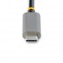 StarTech.com Hub USB-C con Ethernet a 3 porte - Adattatore USB Type-C con 3x USB-A e 1X Ethernet Gigabit - Splitter USB C Alimen