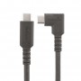 StarTech.com Cavo USB-C angolare robusto da 1 m, USB 3.2 Gen 2 (10 Gbps), cavo di trasferimento dati USB type-C ad angolo retto,