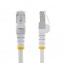 StarTech.com Cavo Ethernet CAT 6a - 1m - Bianco - Cavo di rete LAN Low Smoke Zero Halogen (LSZH) - 10GbE 500MHz 100W PoE++ - Fil