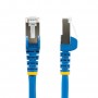 StarTech.com Cavo Ethernet CAT 6a - 1m - Blu - Cavo di rete LAN Low Smoke Zero Halogen (LSZH) - 10GbE 500MHz 100W PoE++ - Filo/C