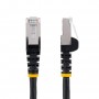StarTech.com Cavo Ethernet CAT 6a - 1m - Nero - Cavo di rete LAN Low Smoke Zero Halogen (LSZH) - 10GbE 500MHz 100W PoE++ - Filo/
