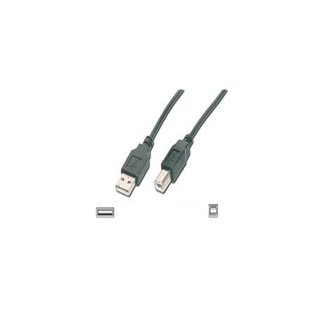 IGLOO USB 2.0, USB A M - USB B M, NERO, 5M
