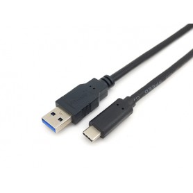 Equip 128344 cavo USB USB 3.2 Gen 1 (3.1 Gen 1) 2 m USB A USB C Nero