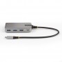 StarTech.com Hub USB-C a 4 porte con uscita video USB-C DP Alt Mode 4K 60Hz - 3x USB Type-A, 1x USB Type-C, 100W PD Pass-Through