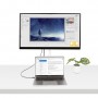 StarTech.com Cavo Thunderbolt 4 da 1m - 40Gbps - PD 100W - Cavo Video/Trasferimento dati 4K/8K - Cavo Thunderbolt Certificato In