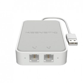 KEENETIC LINEAR (KN-3110), ADATTATORE VOIP 2 PORTE FXS RJ11, COMPATIBILE CON TUTTI GLI OPERATORI