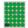 CONF 10 BUSTE ETICH 7 VERDE  DIAM22