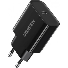 Ugreen 10191 Caricabatterie per dispositivi mobili Universale Nero AC Ricarica rapida Interno