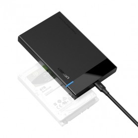 Ugreen 50743 contenitore di unità di archiviazione Custodia per Disco Rigido (HDD) Nero 2.5"